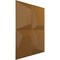 Ekena Millwork 19 5/8in. W x 19 5/8in. H Tellson EnduraWall Decorative 3D Wall Panel Covers 2.67 Sq. Ft. WP20X20TEDVG - alternate 3